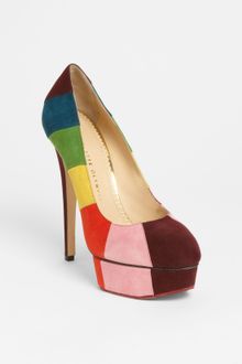 Charlotte Olympia Rainbow Pump - Lyst