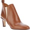 Chloé Mid Heel Ankle Boot in Brown - Lyst
