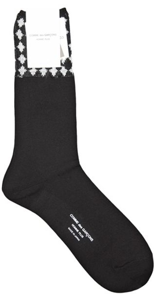 Comme Des Garçons Long Sock in Black for Men - Lyst