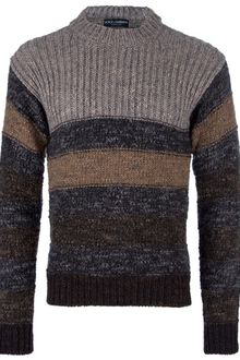 Dolce & Gabbana Block Striped Sweater - Lyst