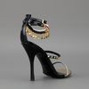 Dsquared2 Leather Strap Sandal in Black - Lyst