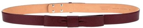 Dsquared2 Bow Belt in Purple (burgundy) - Lyst