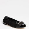 Gucci Bamboo Bit Ballet Flat in Black - Lyst