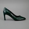 Jil Sander Court Shoe Pump in Green - Lyst