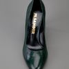 Jil Sander Court Shoe Pump in Green - Lyst