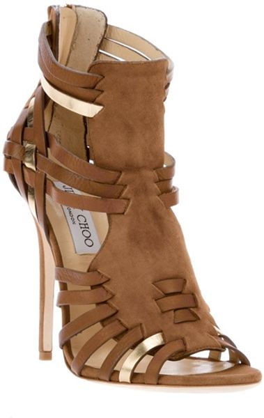 Jimmy Choo Maria Sandal in Brown - Lyst