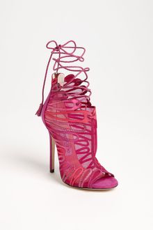 Jimmy Choo Kairo Mesh Bootie - Lyst