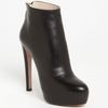 Prada Platform Bootie in Black - Lyst