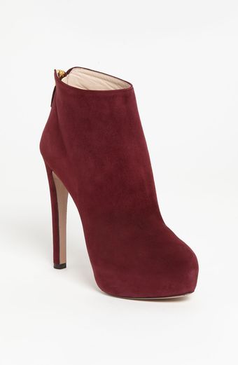 Prada Platform Bootie - Lyst