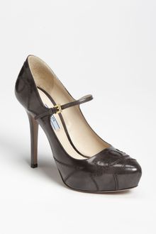 Prada Mary Jane Pump - Lyst