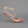 Valentino Studded Sandal in Pink - Lyst