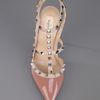 Valentino Studded Sandal in Pink - Lyst