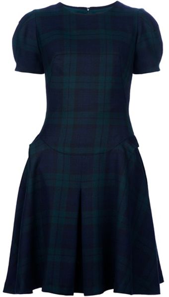 McQ by Alexander McQueen Tartan Dress - Lyst