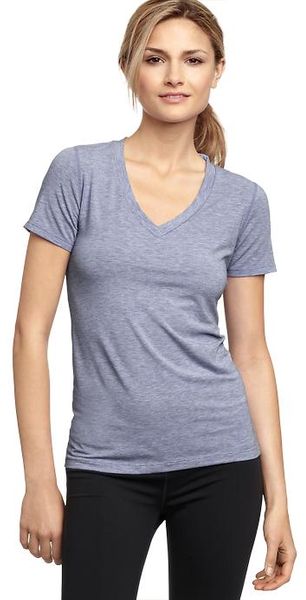 Gap Gap Fit Breathe V-neck T - Lyst