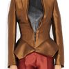 Haider Ackermann Wool and Silkblend Peplum Jacket in Brown (bronze) - Lyst
