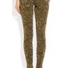 J Brand Brocade Flocked Low Rise Skinny Jeans in Khaki (blue) - Lyst