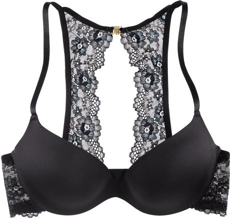 H&m Pushup Bra in Black - Lyst