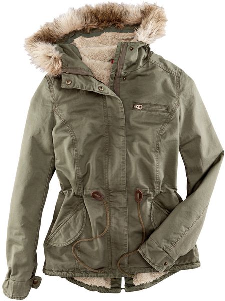 H&m Jacket in Khaki - Lyst