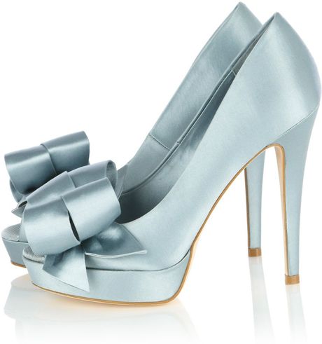karen millen silver shoes