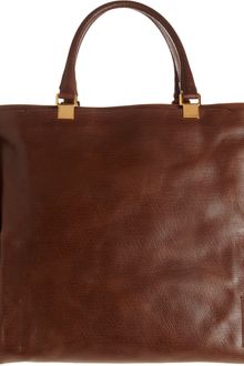 Lanvin Moon River Leather Shopper - Lyst