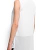 Mango Contrasted Line Blouse in White (off white) - Lyst