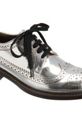 Marni Metallic Oxford