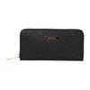 Michael Kors Saffiano Large Ziparound Purse in Black - Lyst