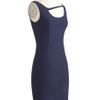 Modcloth Comma Way with Me Dress in Blue (navy) - Lyst