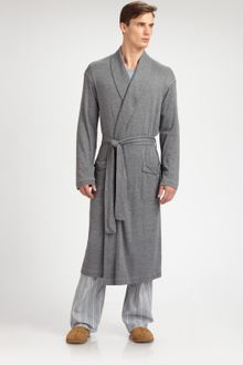 Hanro Heavy Jersey Robe - Lyst
