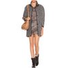 Isabel Marant Kepler Bouclé Woolblend Coat in Gray (grey) - Lyst