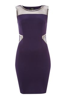 Madam Rage Embellished Cut Out Dress - Lyst
