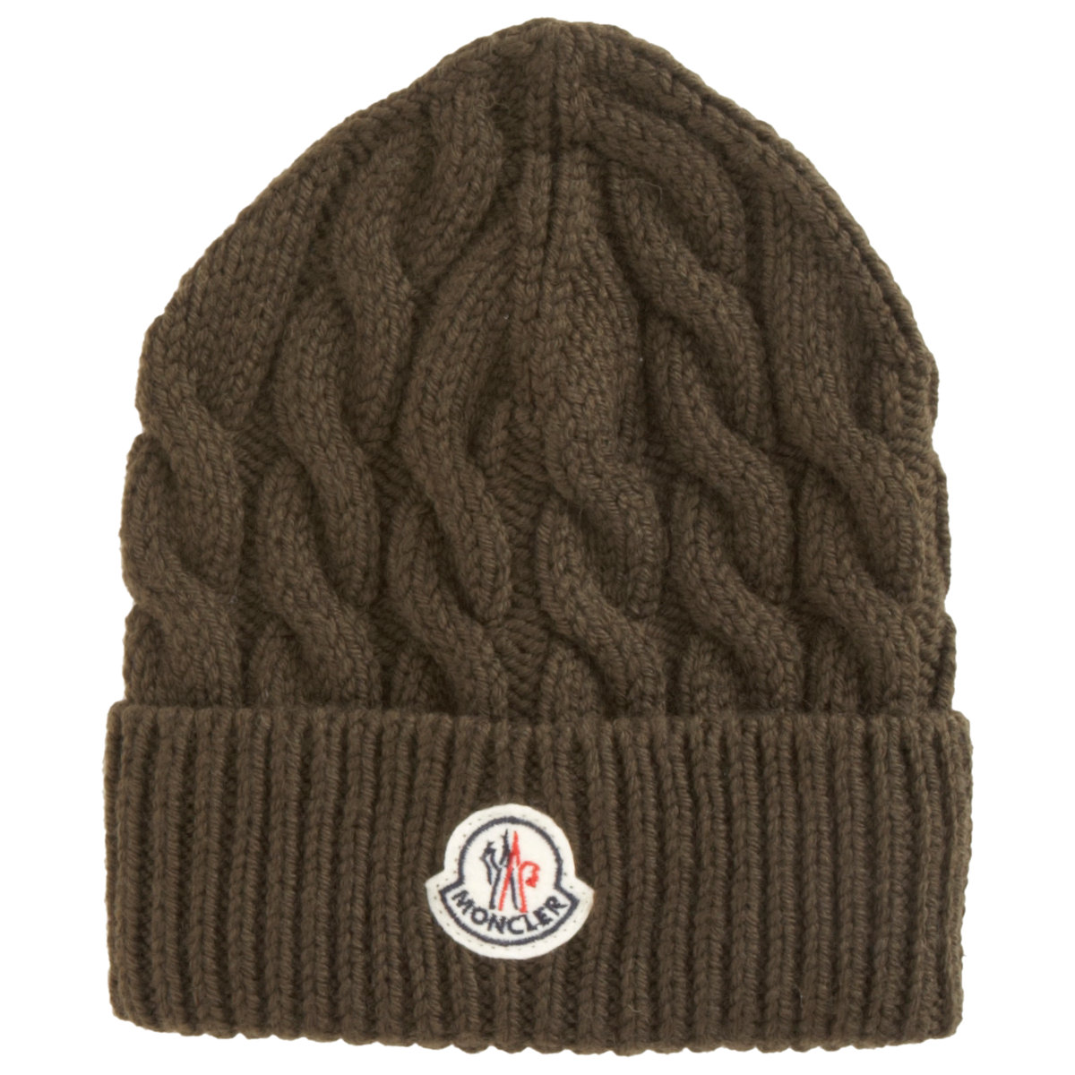 moncler cable knit hat