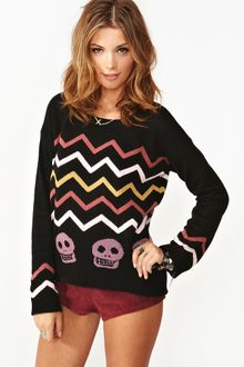 Nasty Gal Esqueleto Knit - Lyst
