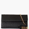 Nasty Gal Studded Cuff Clutch in Black - Lyst