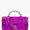 Proenza Schouler Ps1 Medium Purple Suede Satchel in Purple - Lyst