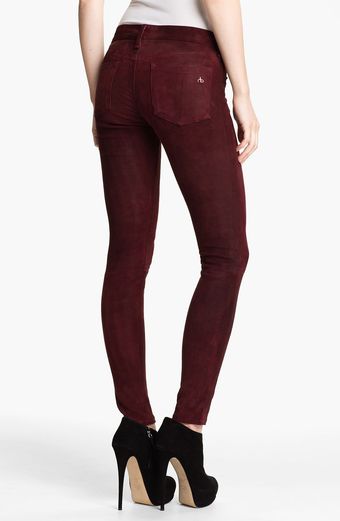 Rag & Bone Jean Stretch Leather Leggings - Lyst
