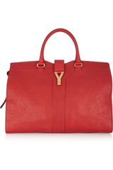 Yves Saint Laurent Cabas Chyc Large Leather Tote