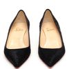 Christian Louboutin Pigalle Textured Ponyskin Pumps in Black - Lyst