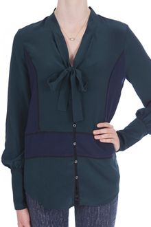 Elizabeth And James Colorblock Lara Blouse - Lyst
