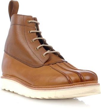 Grenson Spike Laceup Boots - Lyst