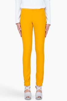Hussein Chalayan Yellow Signature Leggings - Lyst