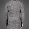 John Varvatos Jacquard Cardigan in Gray for Men (griffin) - Lyst