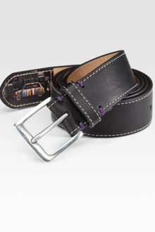 Paul Smith Mini Tip Leather Belt - Lyst