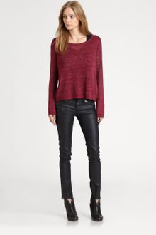 Rag & Bone Pamploma Linen Pullover - Lyst