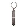 Versace Chevron Stripe Dynasty Tie in Gray for Men (g) - Lyst