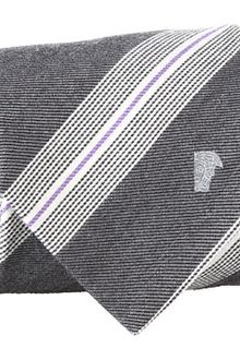 Versace Distinguished Stripe Tie - Lyst