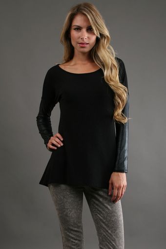 Ariella Top in Black - Lyst
