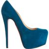 Christian Louboutin Daffodile in Blue (peacock) - Lyst