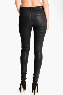 Citizens Of Humanity Rocket Skinny Faux Leather Jeans - Lyst