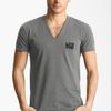 Dolce & Gabbana Vneck Tshirt in Gray for Men (medium grey) - Lyst